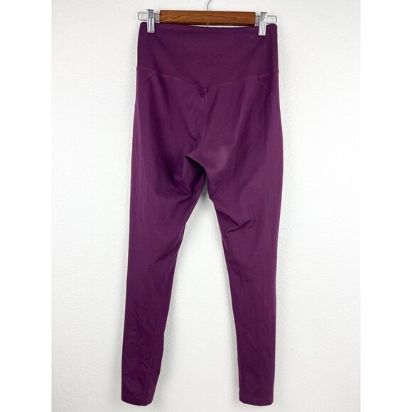 GIRLFRIEND COLLECTIVE Plum Compressive High-Rise Legging, Size Medium - Picture 3 of 4
